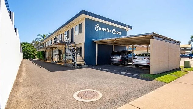 Mr Wallace's company also sold a five-unit property at Bargara (pictured) in south-east Queensland last year for a profit of $1.295 million.