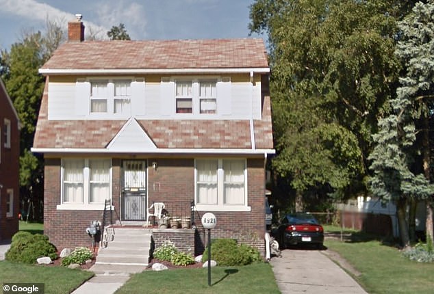 This Detroit home hit the market last day and is selling for $93,500, which is about the same as today's average asking price