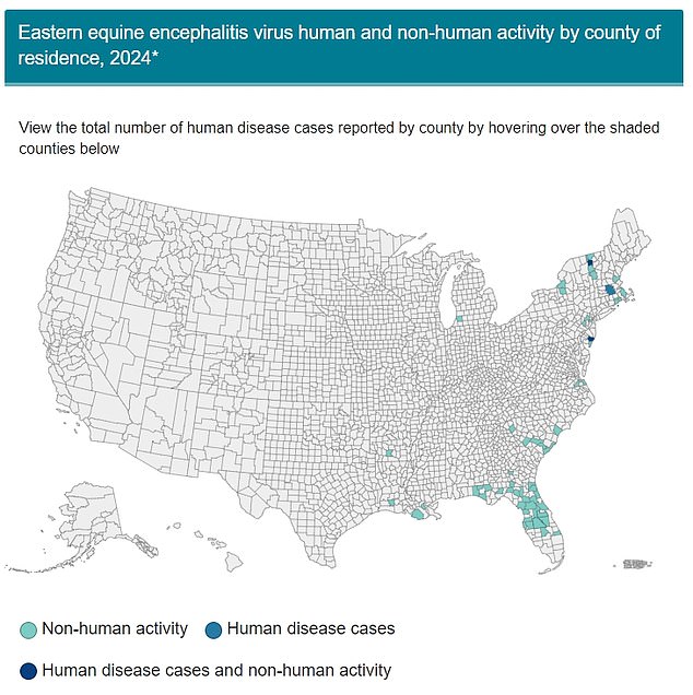 1724684569 354 Map shows areas where deadly mosquito borne virus could spread as