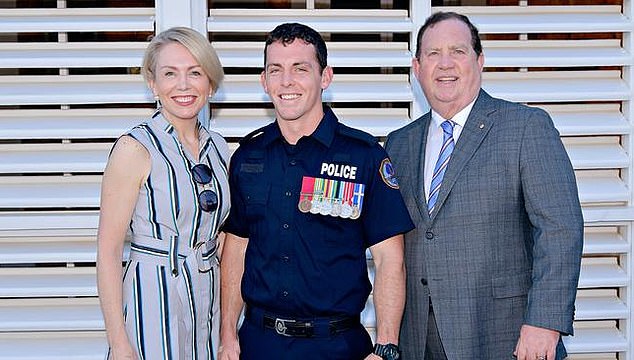 Mr Newell led the murder investigation into former decorated NT officer Zach Rolfe, who retained the full support of his parents Debbie and Richard until his acquittal