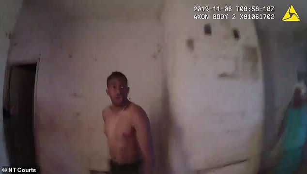 The police bodycam captured the moment Mr. Rolfe shot and killed the 19-year-old in 2019