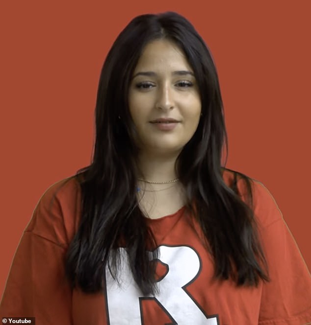 In a video about the Wayne Hills class of 2024 college decision, she wore a red T-shirt and said she was entering college as someone who didn't yet know what she wanted to study.