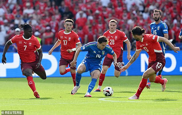 He was part of the Italian squad that was eliminated in the round of 16 of the 2024 European Championship.