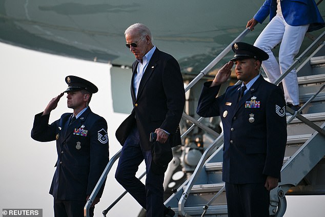 President Joe Biden is making his 114th visit to Delaware, spanning all or part of 328 days.