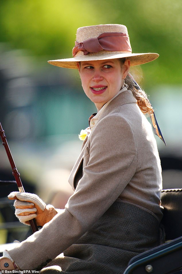 Lady Louise Windsor at the Royal Windsor Horse Show in Windsor, Berkshire, on May 5, 2024