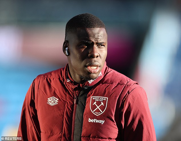 Zouma is expected to seal his departure from the London Stadium three years after his arrival