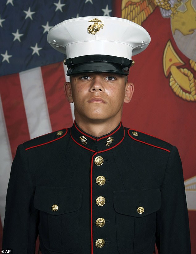 Marine Corps Corporal Kareem M. Nikoui, 20, of Norco, California - one of 13 service members killed during the disastrous 2021 exodus from Afghanistan