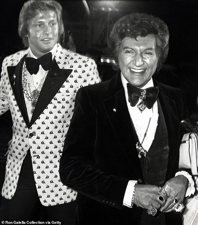 Scott Thorson and Liberace pictured in Coconut Grove, LA in April 1979