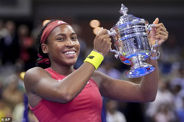 Gauff, just 20, won her first Grand Slam title with her victory at last year's US Open