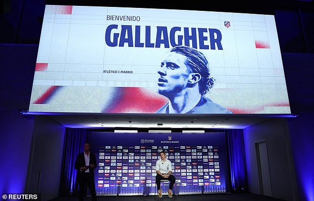 Gallagher has thanked Atletico Madrid and the club's fans for welcoming him to the club