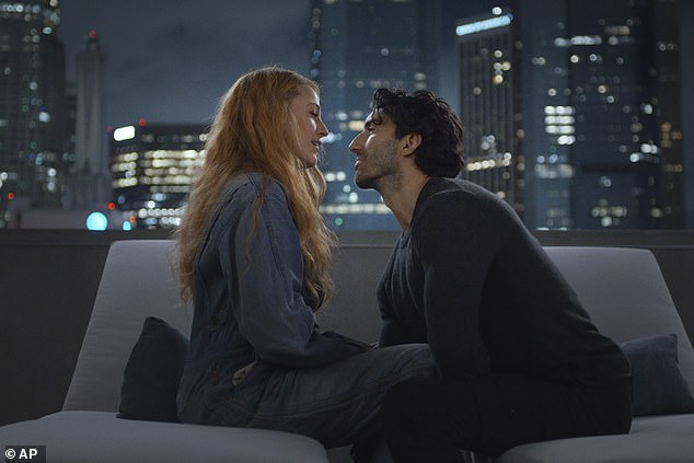 Blake has been hit by rumors of a feud with co-star Justin Baldoni (pictured)