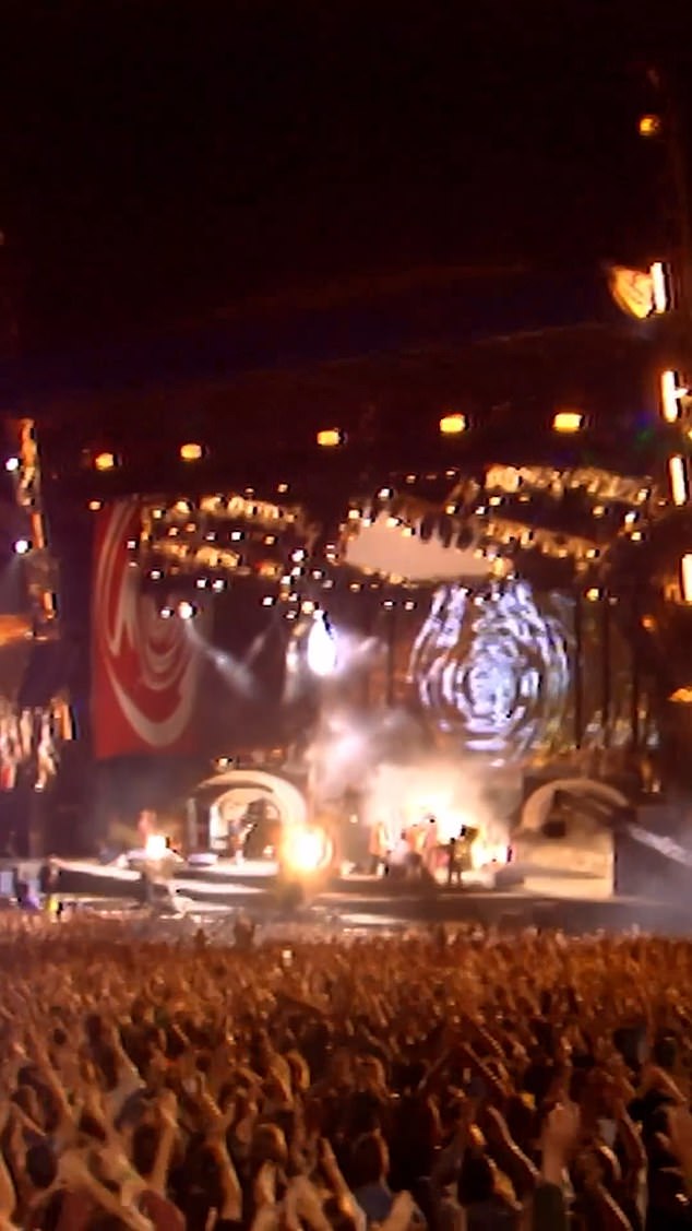 The video featured footage from the band's iconic performances in the 1990s and 2000s, as well as home videos of behind-the-scenes moments