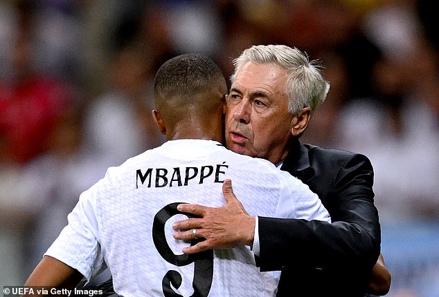 Carlo Ancelotti is not worried about the Frenchman and believes the goals will come soon