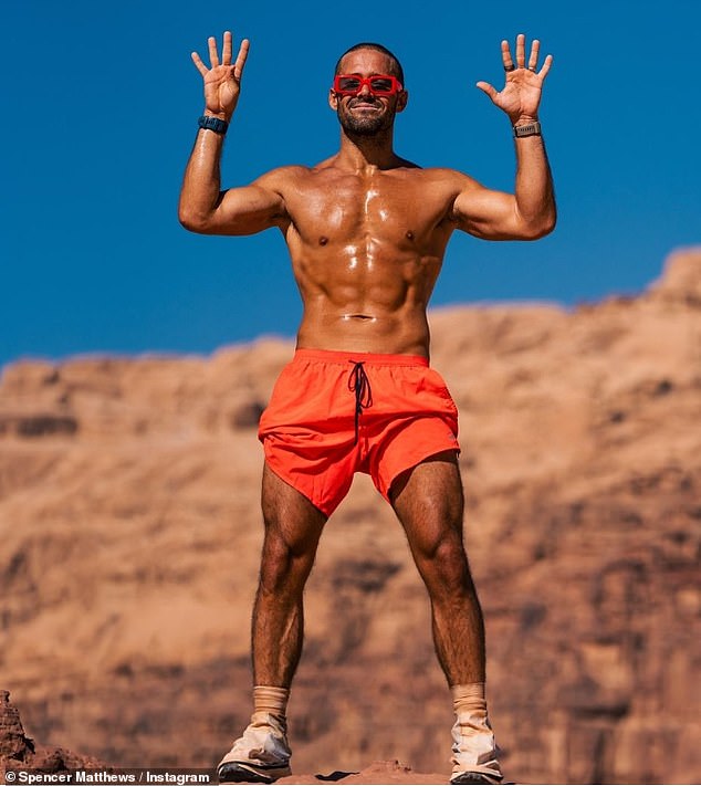 The reality star ran 30 desert marathons in 30 days in Jordan, during which he ate a boiled goat's head and lost a whopping 10 kilos