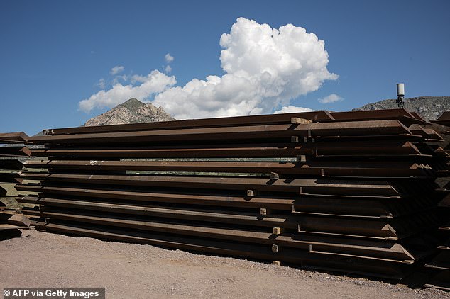 Harris' turn comes as millions of dollars worth of wall material continues to rot along the southern border after the Biden-Harris administration halted construction three and a half years ago