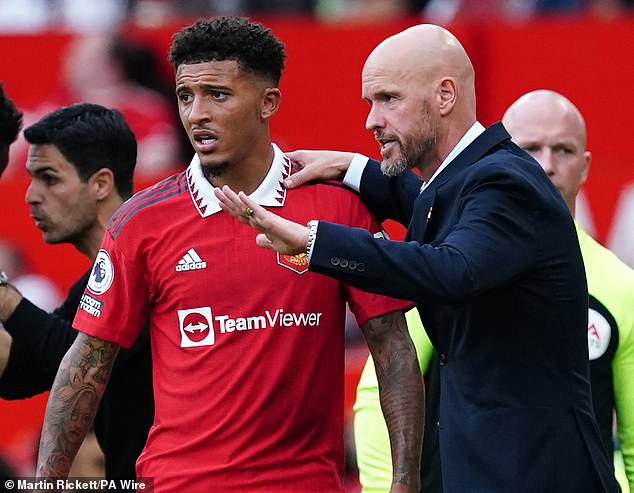 Reports surfaced of disciplinary issues and disagreements between Sancho and Ten Hag, with the player even being excluded from first-team training