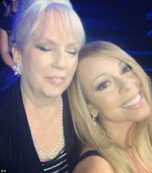 Pictured: Mariah (R) with her mother (L), in an undated photo