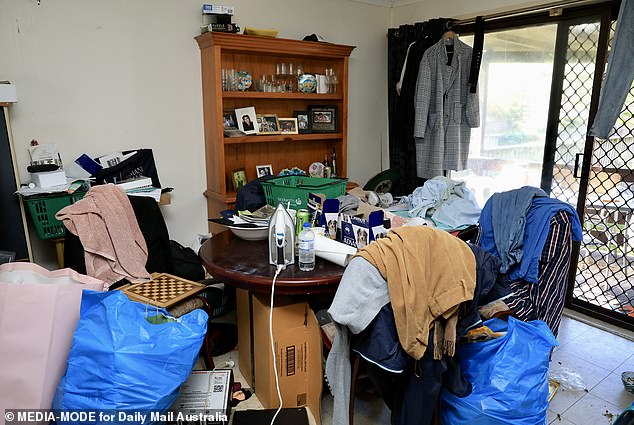 Family have started to clear out John’s home, but he hopes that now that the NDIS has been approved, his home can be cleared properly and he can start a new life.