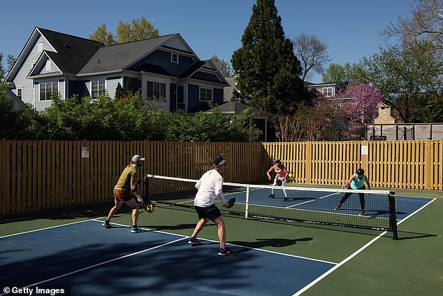 Pickleball was invented in 1965 as a backyard game for children in Washington, D.C., and has slowly become a favorite sport among celebrities due to its similarity to tennis.