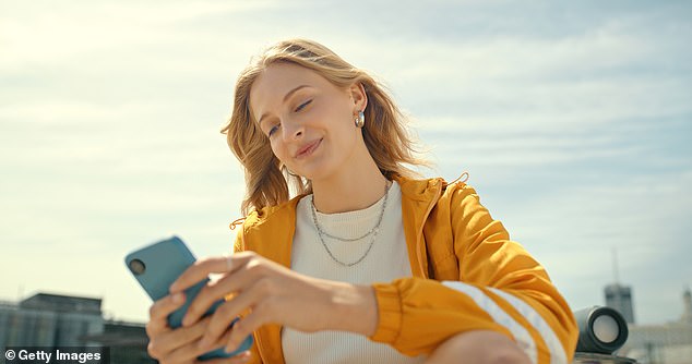 As Gen Z spends more time on smartphones and tablets, some believe they are losing the ability to type on a keyboard (stock image)