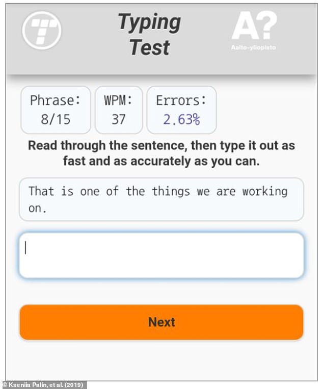 A study of smartphone typing speed (see image) found that the difference between smartphones and computer keyboards narrowed, with participants hitting 38 words per minute on a smartphone