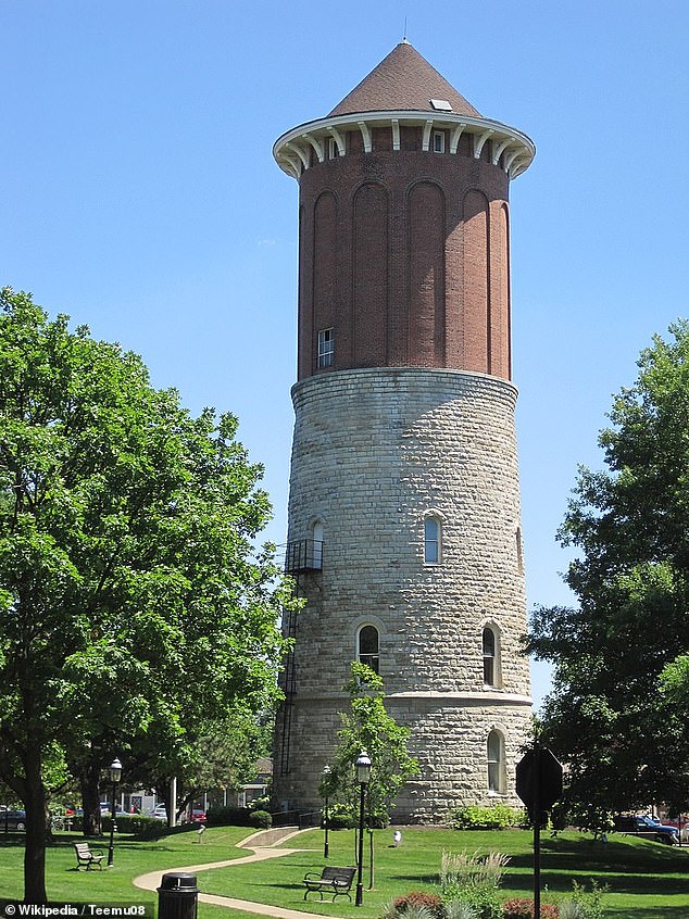 Sights include the famous water tower, originally built of stone over a hundred years ago