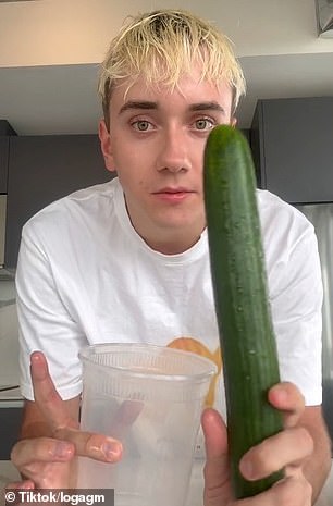 The Ottawa, Canada-based content creator starts most of his videos with the words, “Sometimes you gotta eat a whole cucumber, let me show you the best way to do it.”