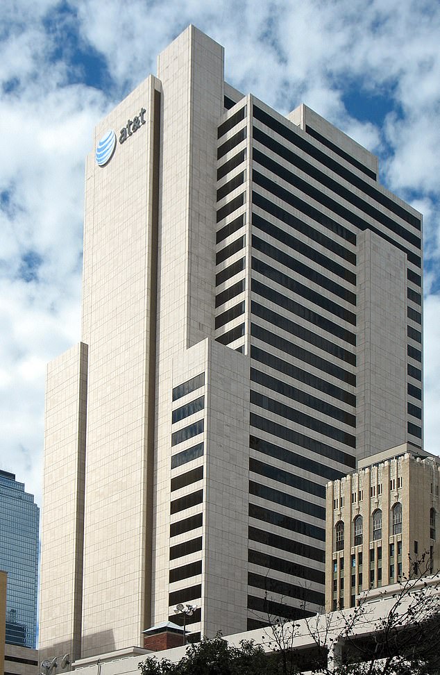 File photo of AT&T headquarters in Dallas, Texas