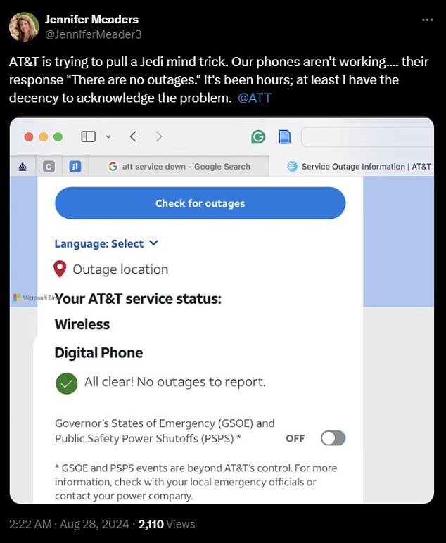 1724839244 668 Yet another ATT outage that left millions without cellphone access