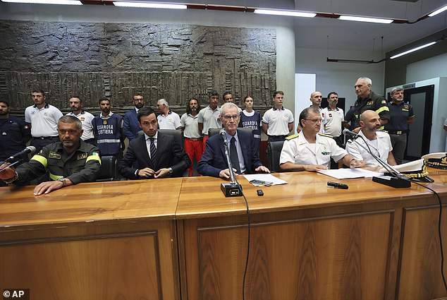 Italian prosecutors held a press conference on Saturday revealing that the victims were unable to escape because they were asleep during the storm