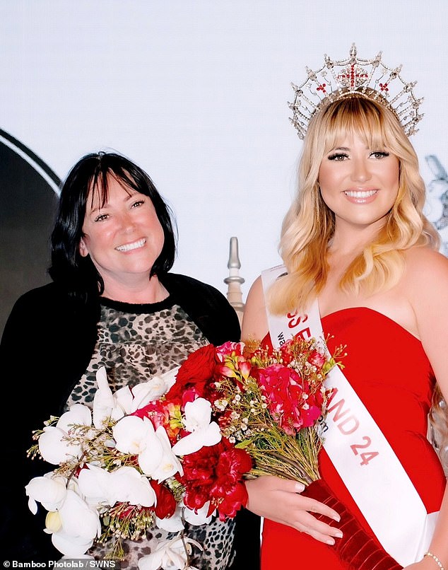 Milla Magee pictured with mother Katrina Russell. The Newquay lifeguard is now reigning Miss England