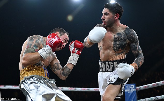 Michael Zerafa defeated Tommy Browne after his opponent withdrew after one round