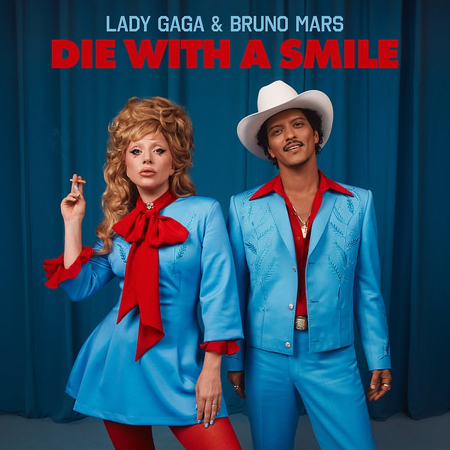 Lady Gaga is a shapeshifter who always has a different look. The siren recently wore a big blonde curly wig for a song with Bruno Mars called Die With A Smile