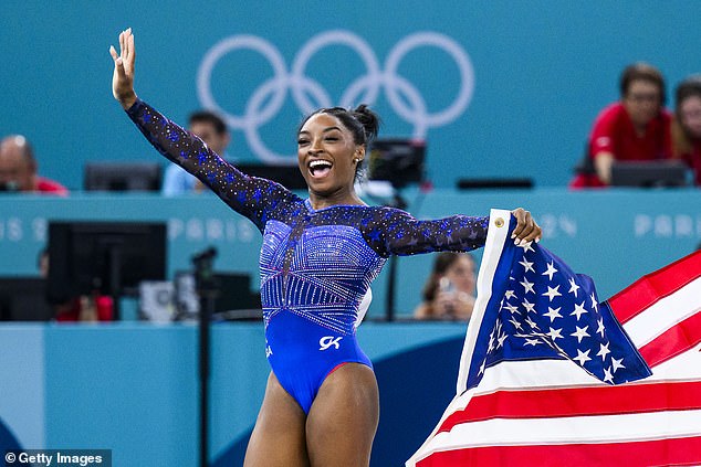 Biles became the most decorated American gymnast of all time after winning three gold medals and a silver medal in Paris