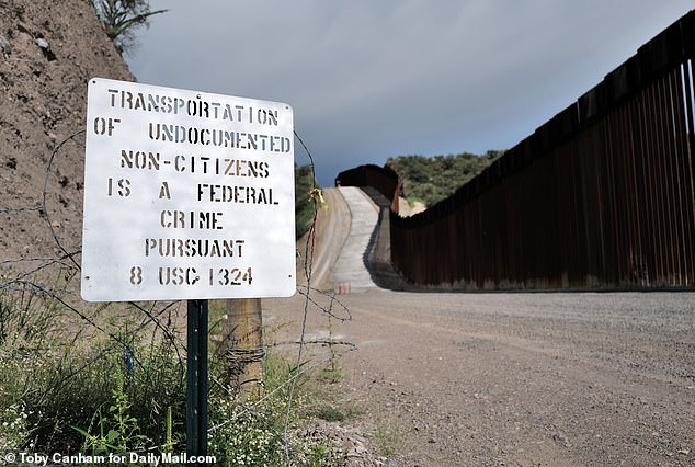 The road along the border from Sasabe, Arizona, to the end of the border wall at the reservation was dozens of miles long, a perilous journey for any recent migrants crossing the border.