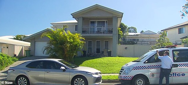 Police (above) outside the home in Bellagio Crescent, Coomera in 2022, have taken more than two years to charge Tiffani's mother and her de facto partner with the girl's alleged murder