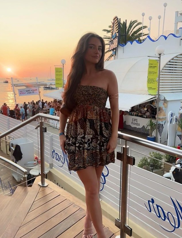 The Strathclyde University student had spent a night out with friends at Hï Ibiza nightclub a few hours earlier