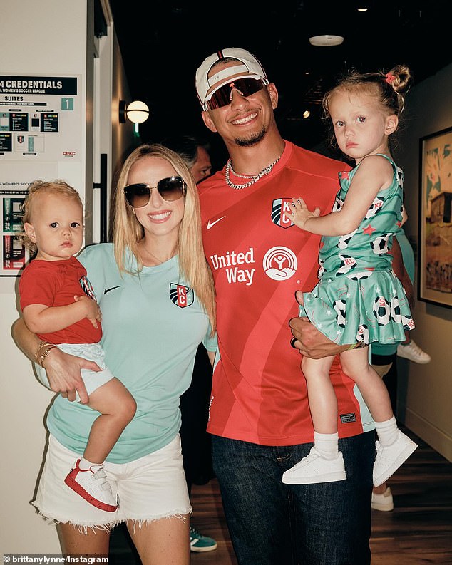 Brittany and Patrick Mahomes' daughter Sterling calls Taylor Swift 'Aunt Taylor,' according to reports