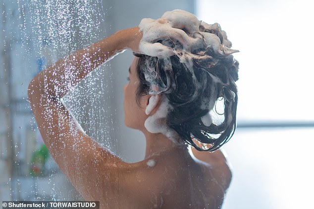 Rivera said that too much moisture in your hair can actually make it drier (stock image)