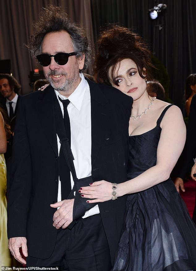 Helena and her former partner, director Tim Burton, 63, lived in connected houses during their 13-year relationship (2013 photo)