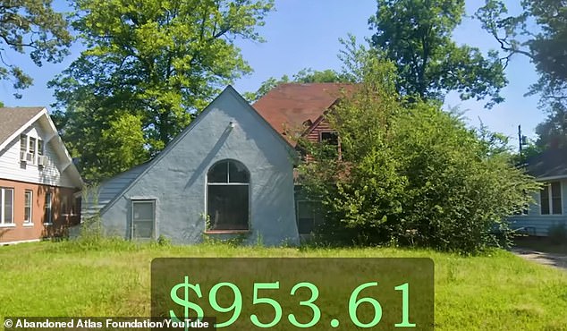 A once beautiful home in Pine Bluff now sells for less than a thousand dollars, although the new owner will have to spend many thousands of dollars more to make it habitable