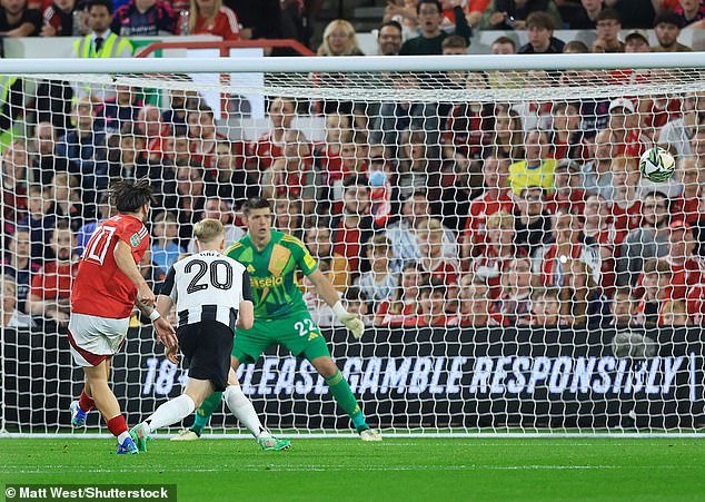 Silva got hold of the ball and fired past Nick Pope thanks to a deflection off the post