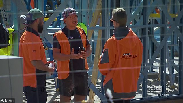 Melbourne's best friends were left red-faced after foreman Dan inspected their property and told them their contractor's waterproofing work didn't meet building codes and needed to be redone