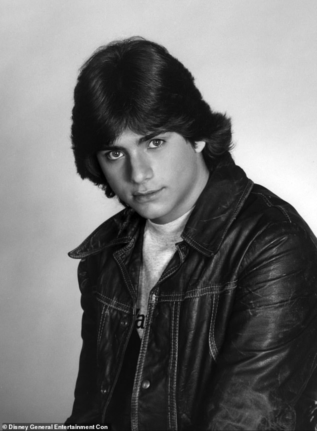 Stamos was an aspiring actor and taking lessons when he was invited to attend a Scientology session in Hollywood. That was two years before he landed his breakout role as Blackie Parrish on the hit soap opera General Hospital. He is pictured around the time he landed the role on GH