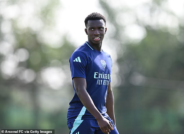 Palace are also set to complete the signing of Eddie Nketiah from Arsenal today