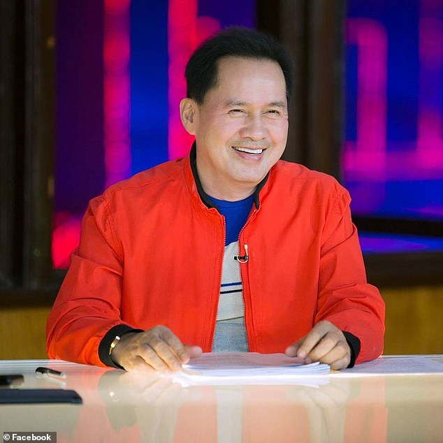 Quiboloy (pictured) has denied the criminal allegations against him and his religious group