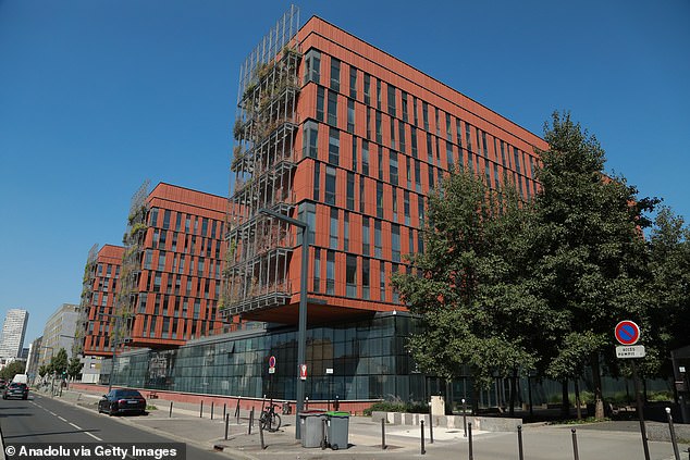 A general view of the Office National Antifraude (ONAF) building, or National Anti-Fraud Bureau, in Ivry-sur-Seine, south of Paris, where Pavel Durov was held