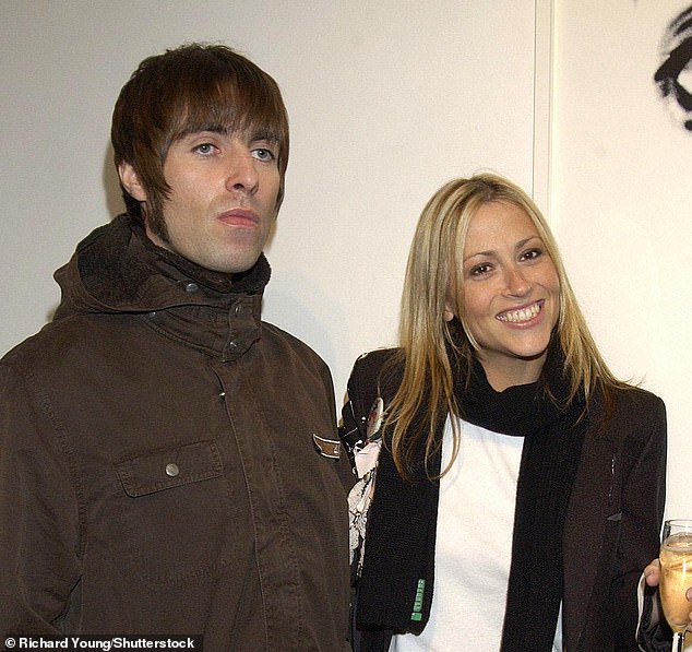 The affair caused tensions in Liam's relationship with All Saints star Nicole Appleton (right), who he was married to at the time