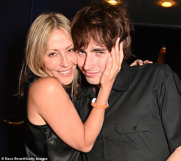 Although they divorced in 2014 after 14 years of togetherness, Nicole Appleton (left) and Liam Gallagher have a son named Gene Gallagher (right)