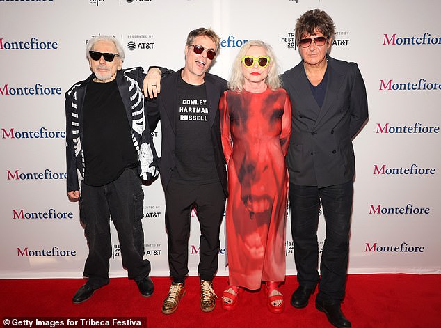 The academic points out that many reunions have led to 'creative rebirths' with critically acclaimed studio albums and commercial success - citing Blur, Blondie (pictured) and Pixies as examples